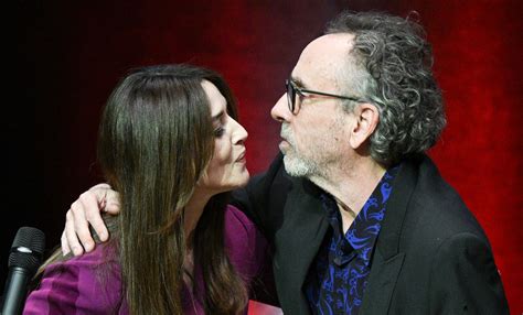 monica bellucci e tim burton